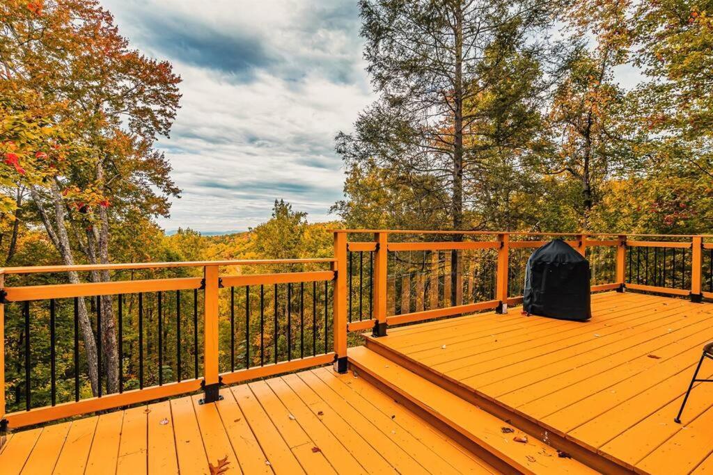 Secluded Mtn View New! 10 Mins To Gatlinburg Or Park Exterior foto