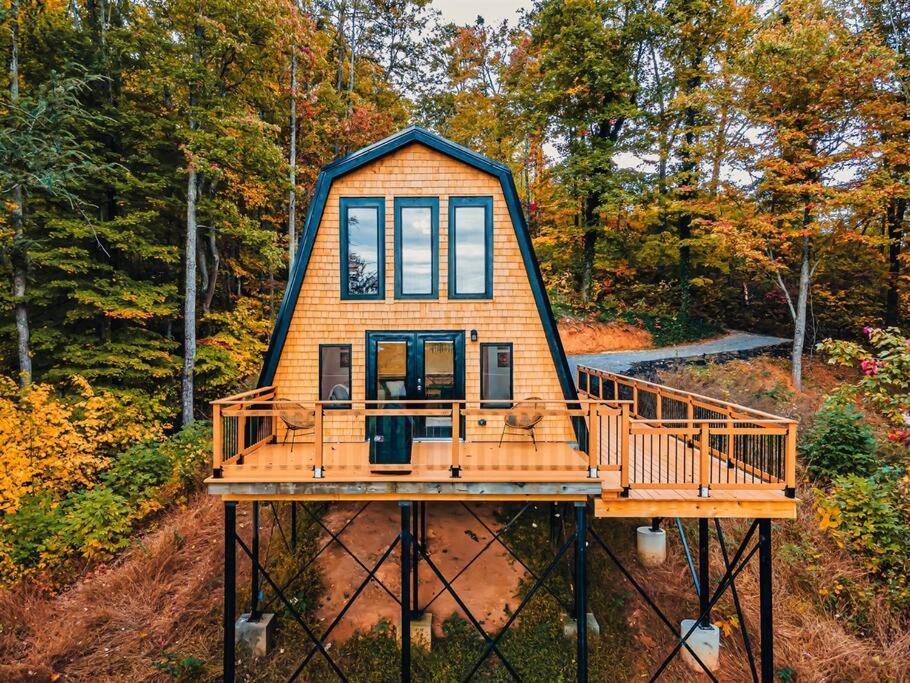 Secluded Mtn View New! 10 Mins To Gatlinburg Or Park Exterior foto