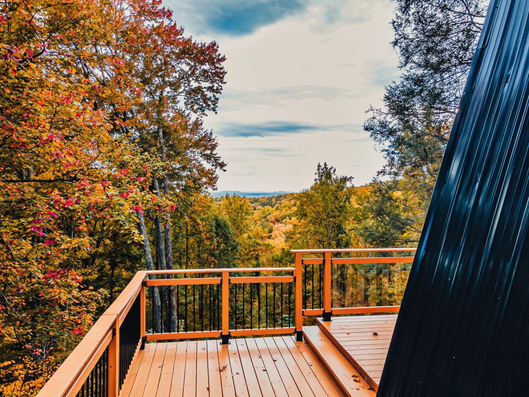 Secluded Mtn View New! 10 Mins To Gatlinburg Or Park Exterior foto